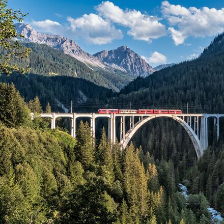 Langwieser Viadukt | © Arosa Tourismus